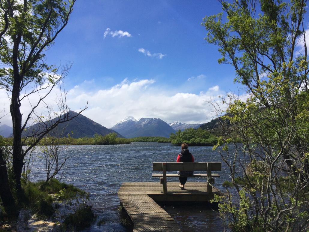 Mountains and lake at Glenorchy