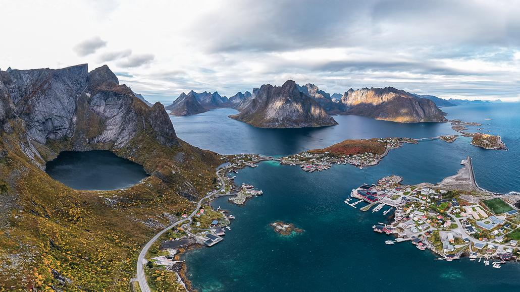 Reine on the Lofoten Islands in Norway