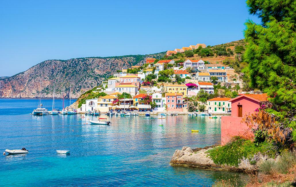 Assos on the Greek island of Kefalonia