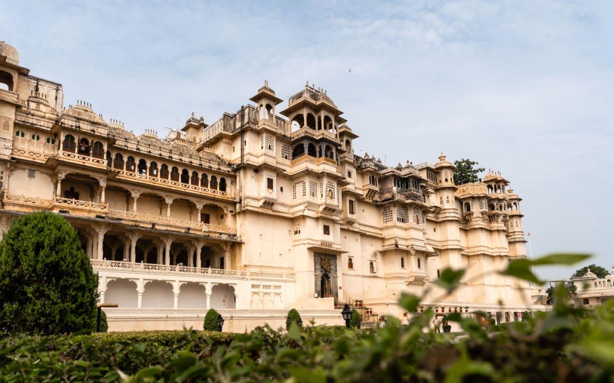 Stadspaleis in Udaipur, India