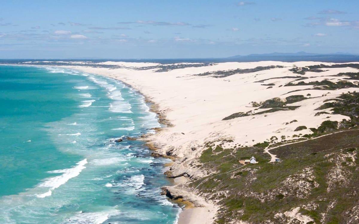De Hoop Natuurreservaat Zuid-Afrika - eindeloze zandduinen