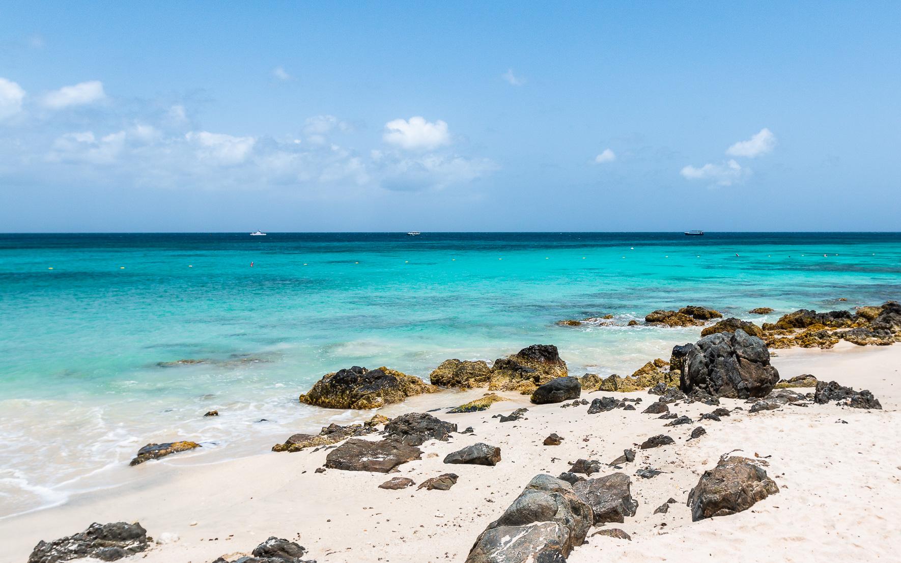 Natuurlijke Malmok Beach Aruba
