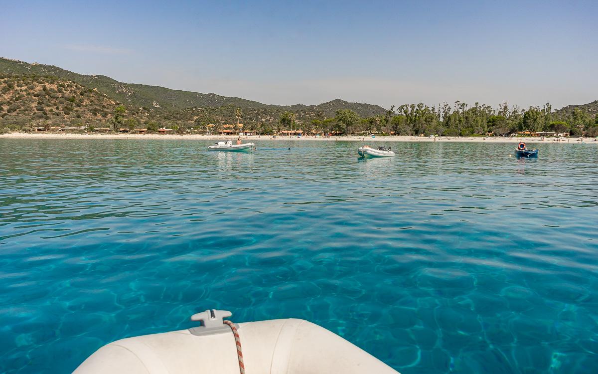 Punta Molentis Motorboat Sardinia South