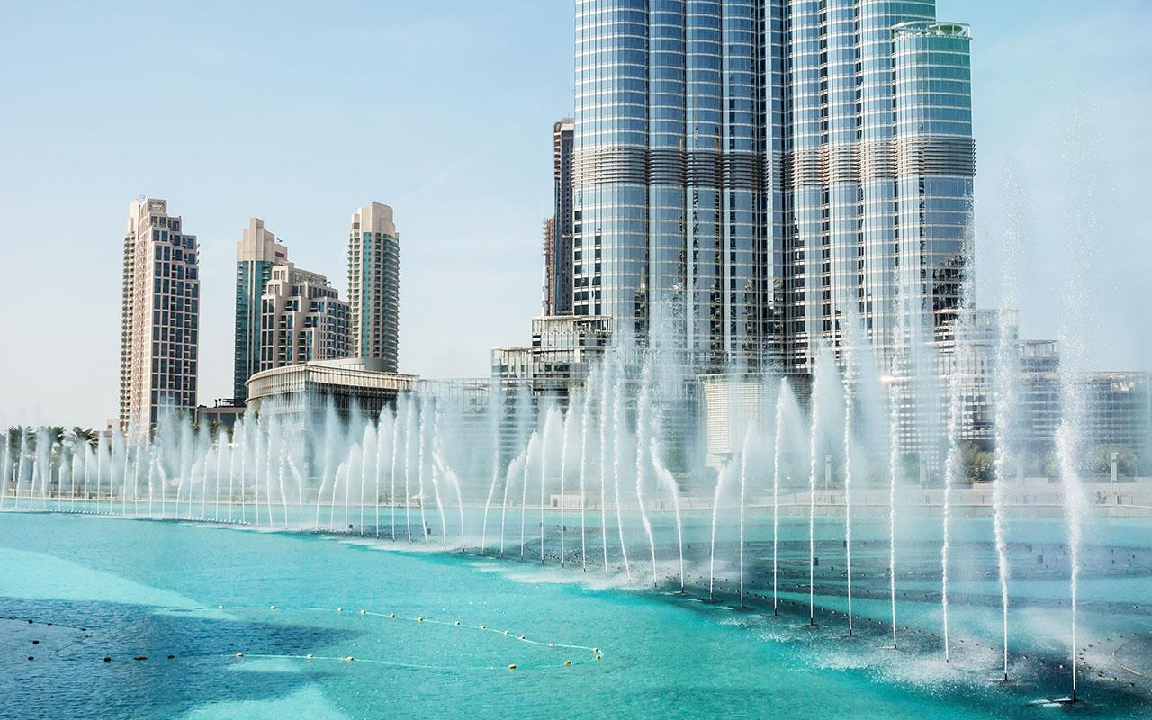 Dubai Fountain Attractions