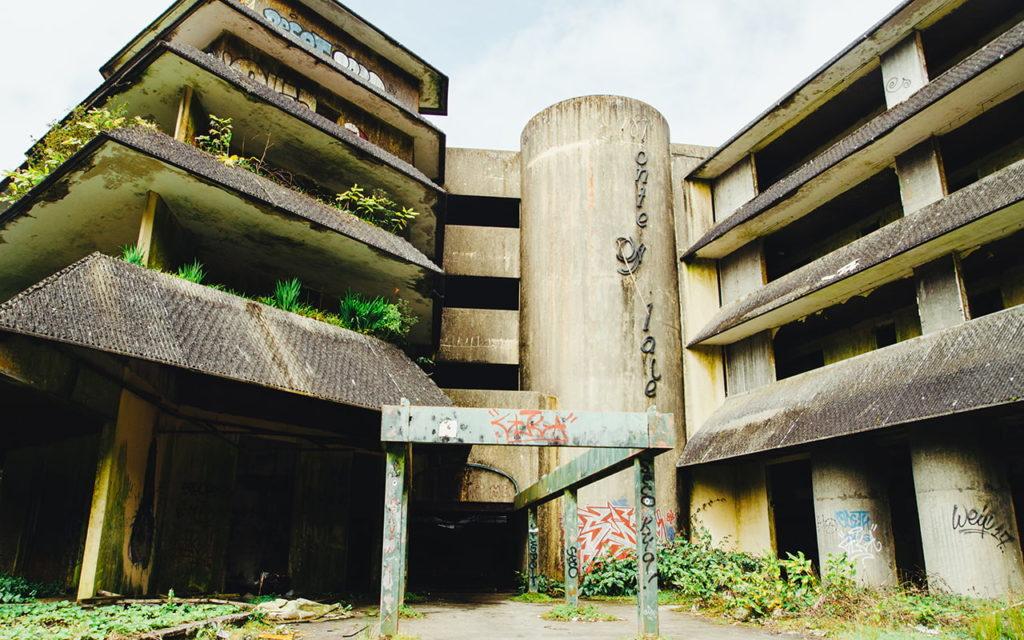 Lost Place Azores island São Miguel: Monte Palace Hotel