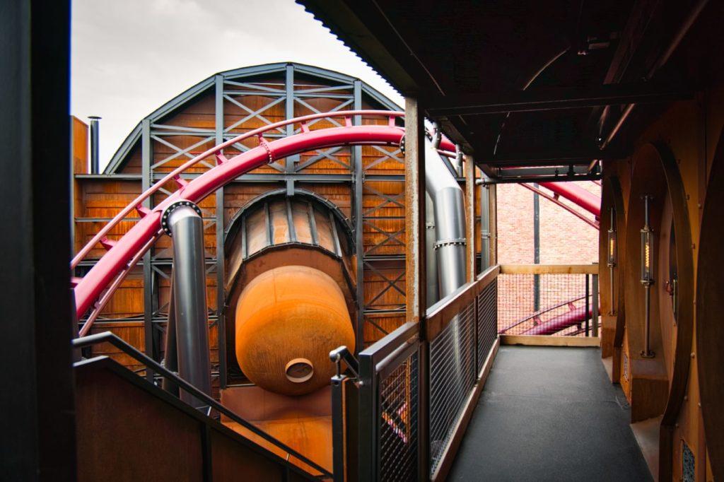 Balustrades de l'Hôtel Charles Lindbergh Phantasialand