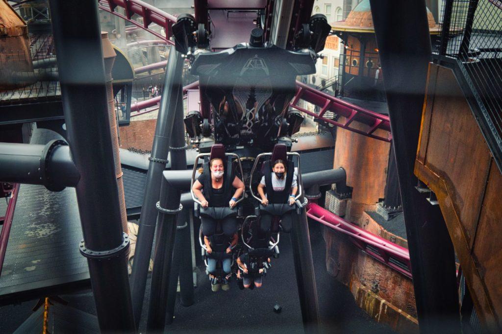 Hôtel Charles Lindbergh Phantasialand avec la montagne russe F.L.Y.
