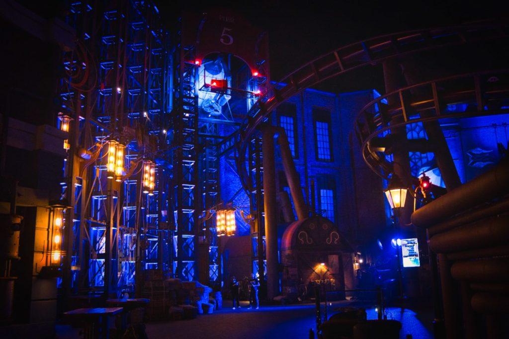 Hôtel Charles Lindbergh Phantasialand Rookburgh de nuit