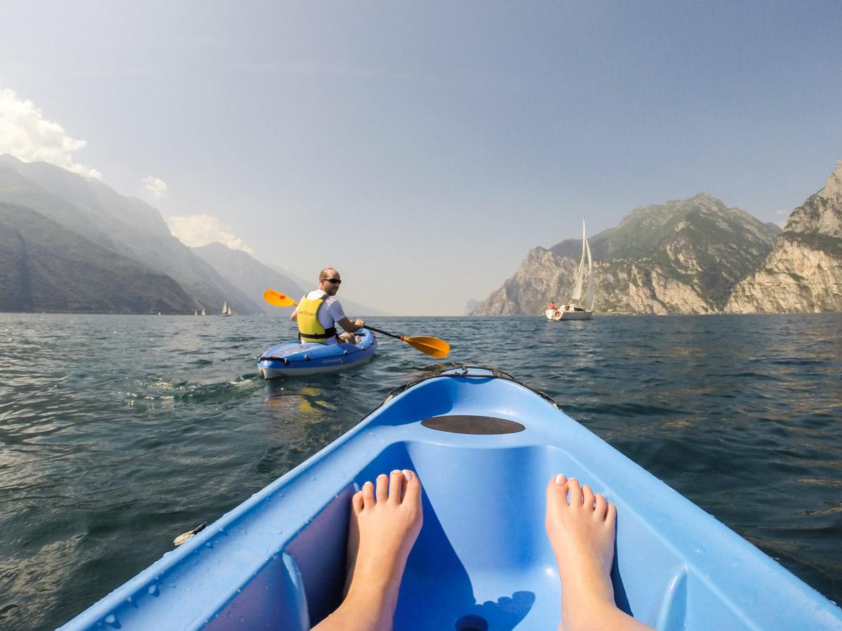 Lake Garda tips Garda Trentino Kayak Tour on Lake Garda
