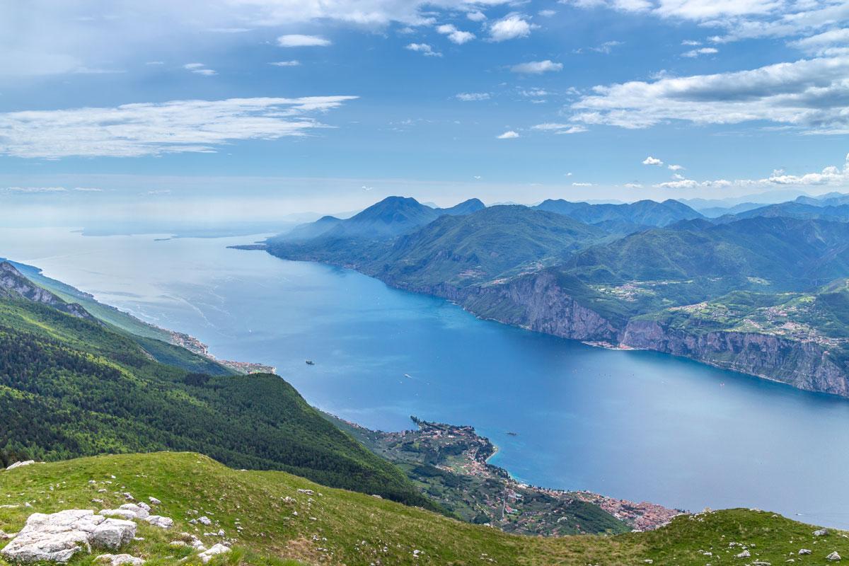 Lake Garda tips Garda Trentino View from Monte Baldo (Lake Garda Italy)