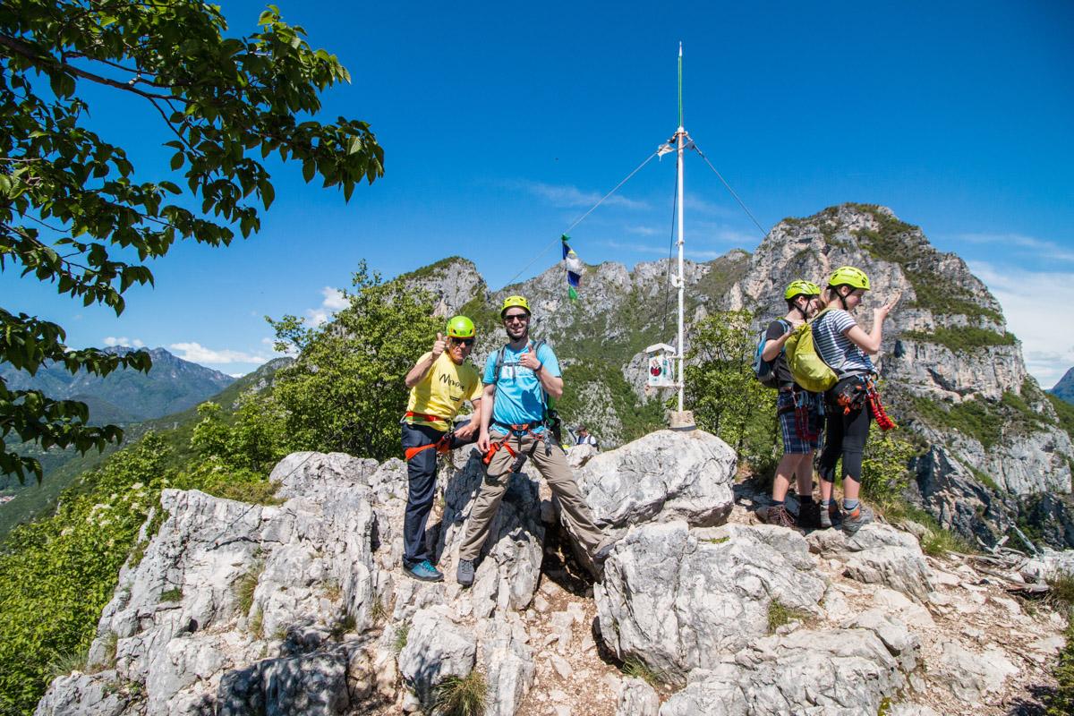 Lake Garda tips: Summit Cima Capi Garda Trentino