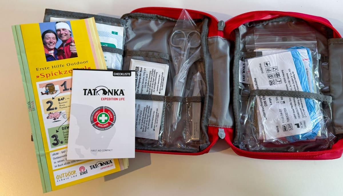 Tatonka First Aid Kit - ideal for travel