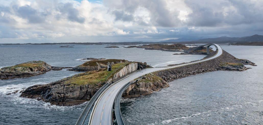 Route atlantique Norvège itinéraire touristique