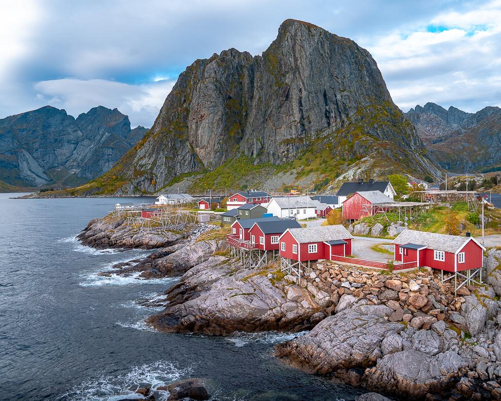 Hamnoy Lofoten en Norvège
