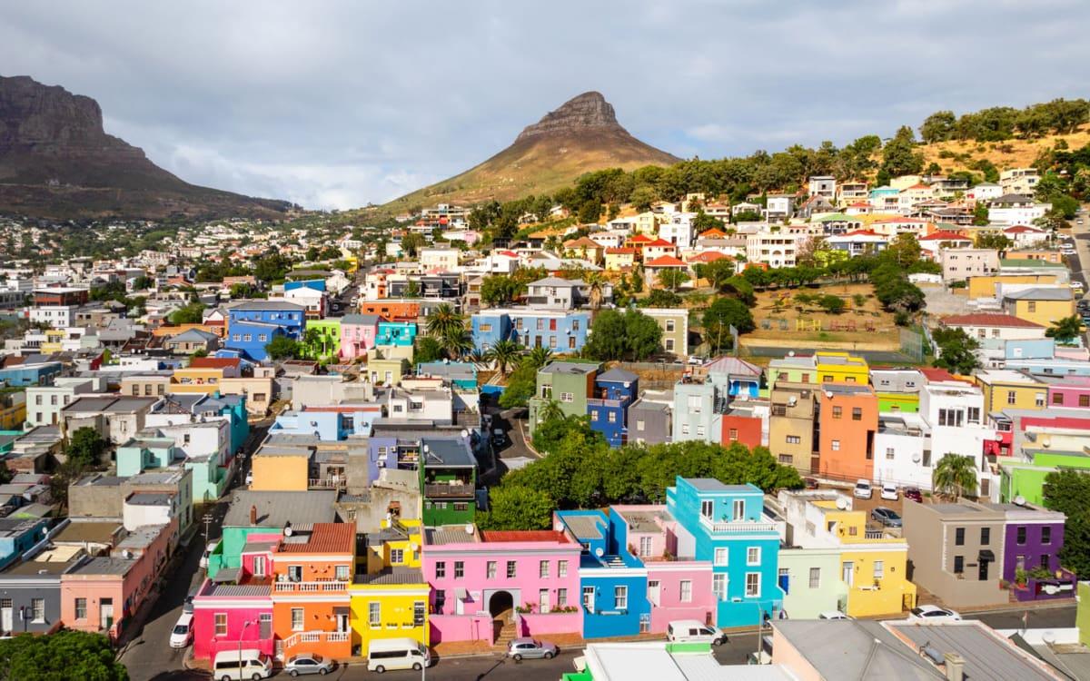 Bo-Kaap in Kaapstad, de kleurrijke wijk
