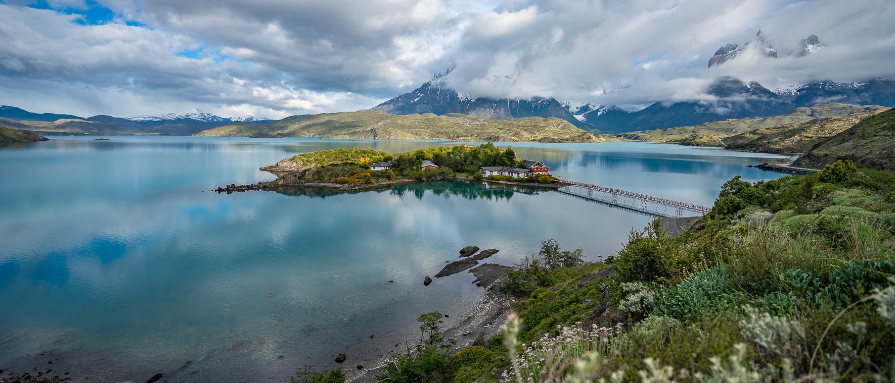 Lake Pehoe in Torres del Paine