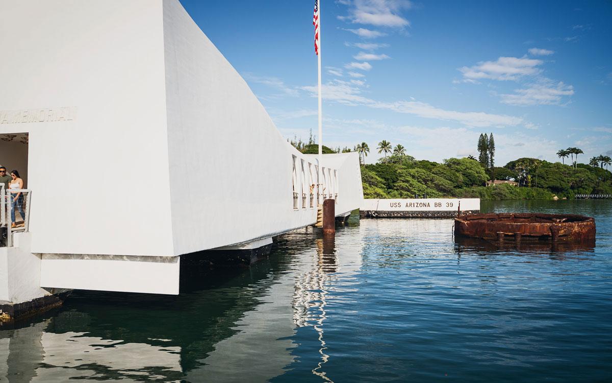USS Arizona Memorial Pearl Harbor Oahu