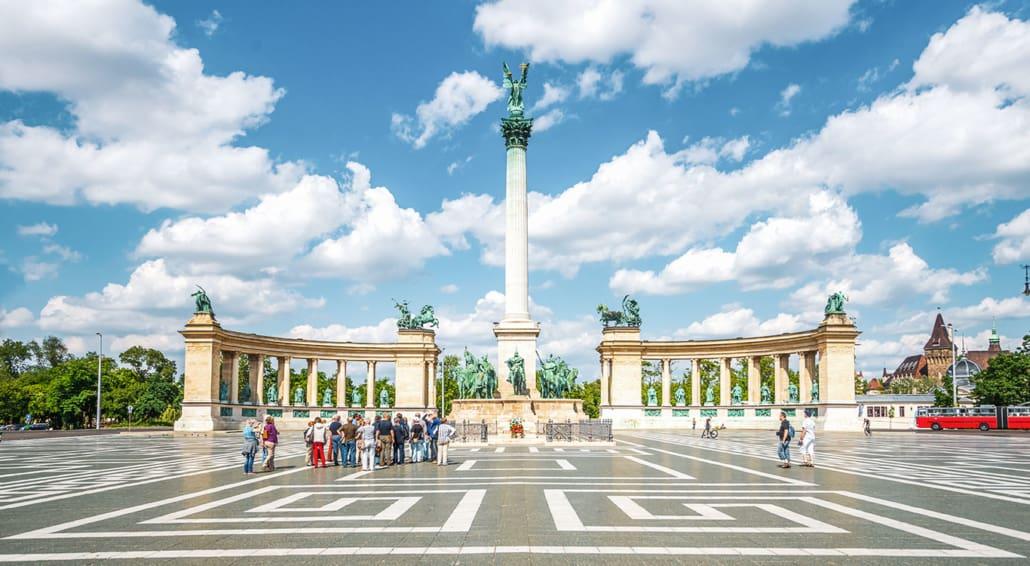Budapest attractions tips Heroes' Square