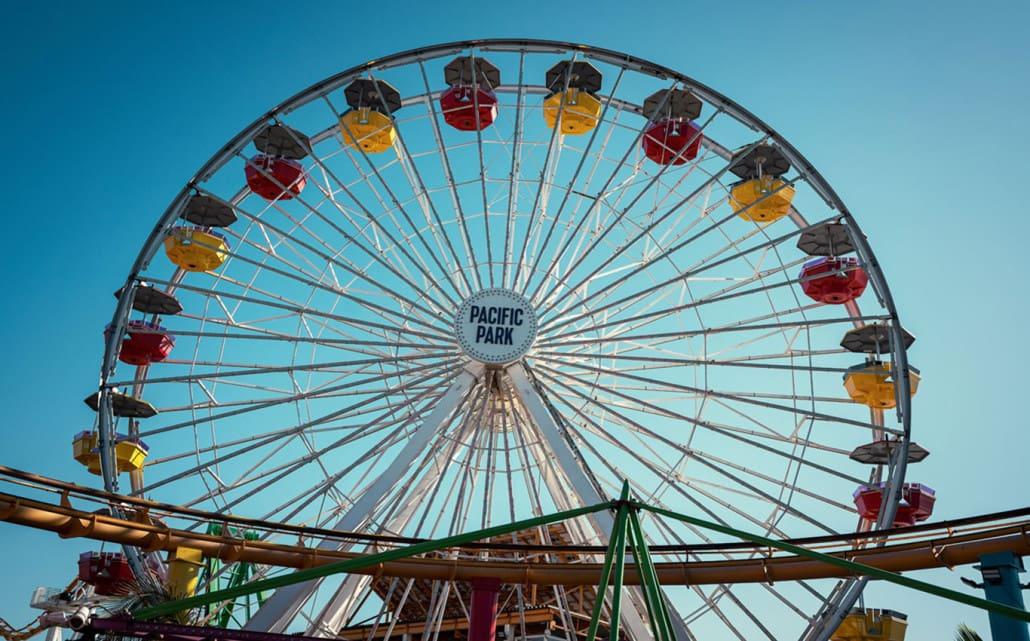 Reuzenrad op Santa Monica Pier