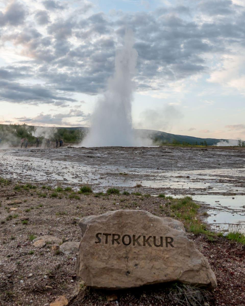 Strokkur-geiser