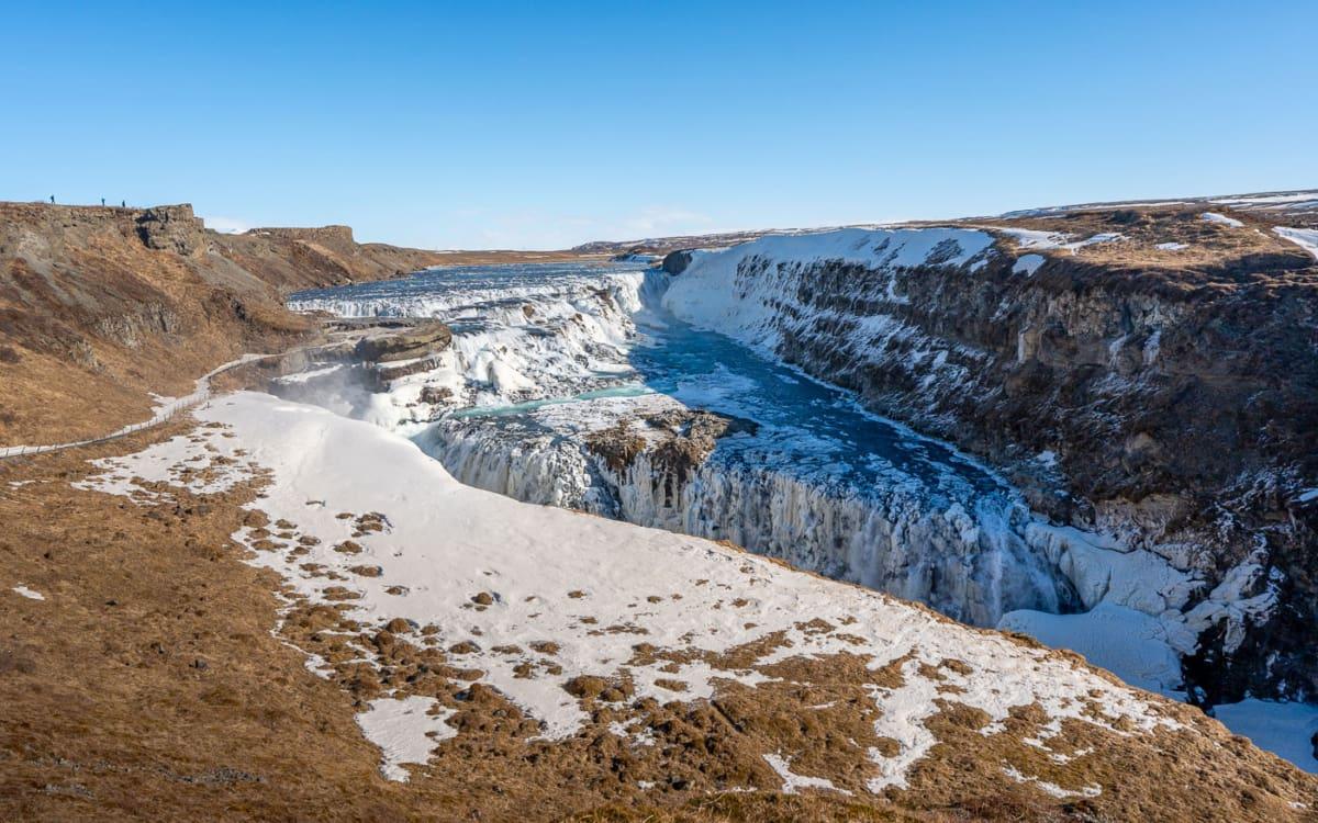 Gullfoss waterval IJsland