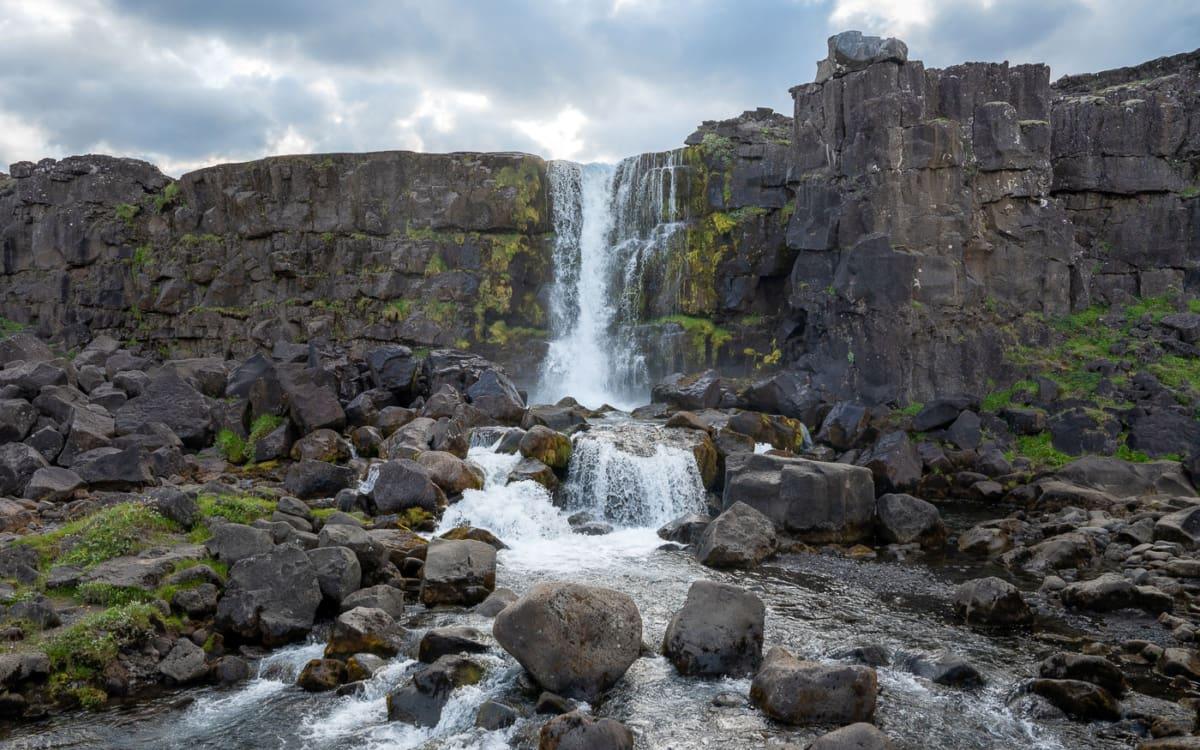 Öxarárfoss waterval