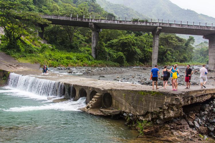 Swimming in the Sierra Maestra