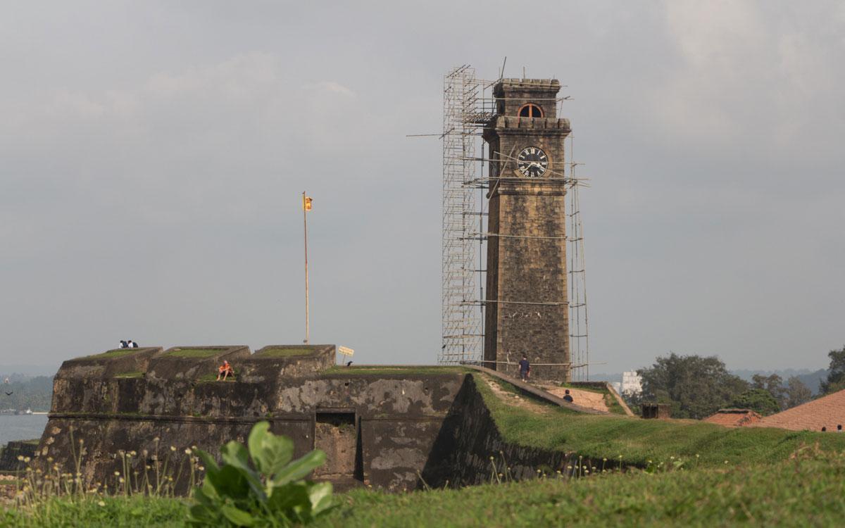 Clock tower of Galle Fort
