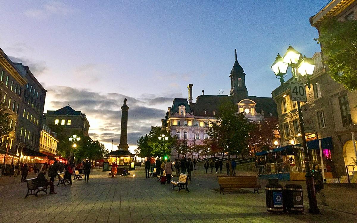Place Jacques-Cartier in Montreal