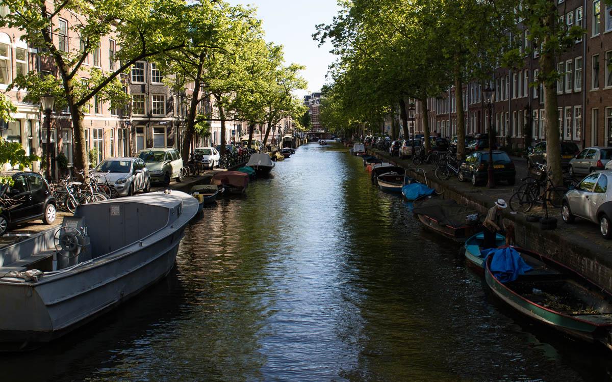 Visite en bateau à Amsterdam