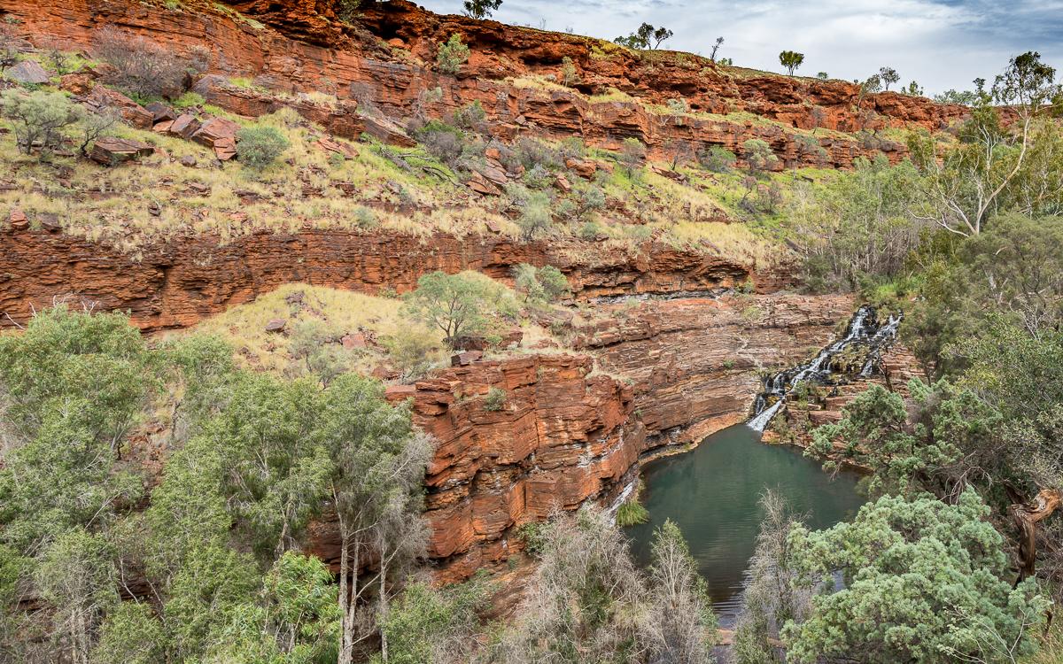 Dales Gorge Karijini National Park Australie de l'Ouest en mai