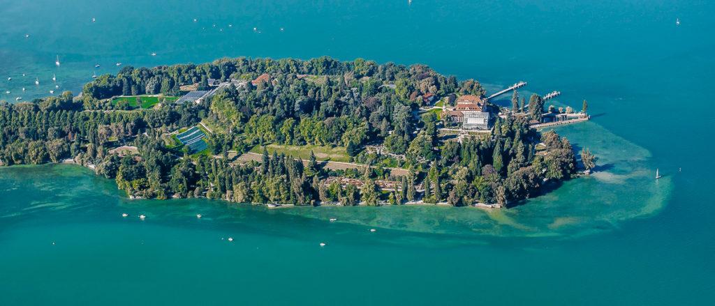 Île de fleurs Mainau au lac de Constance