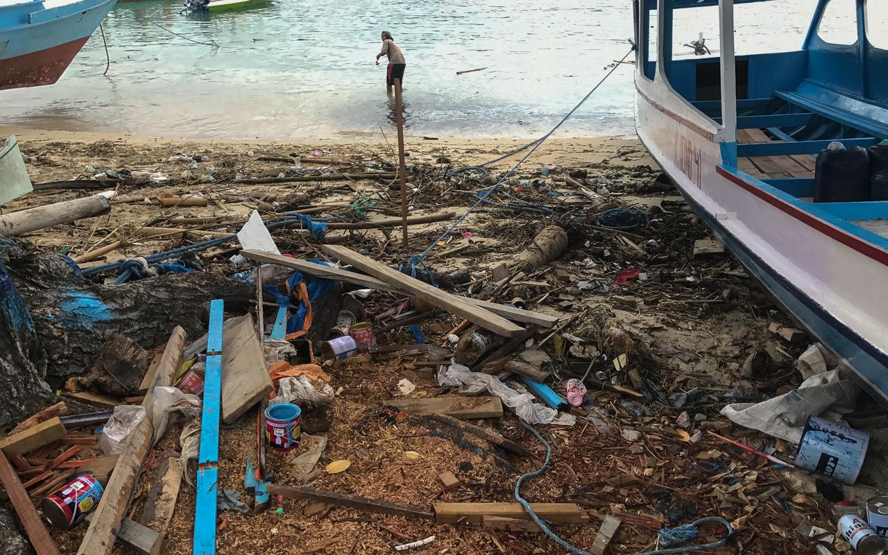 Sur les îles Gili (et Bali), il y a un gros problème de déchets !