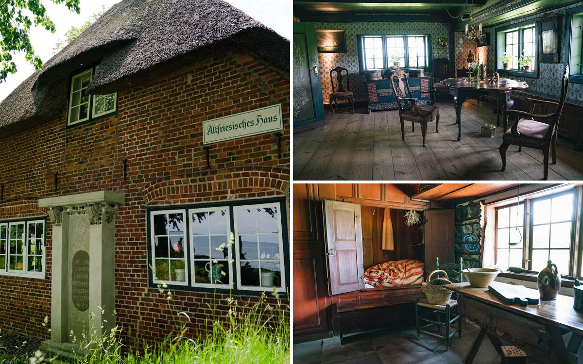 Oude Friese Huis in Keitum (eiland Sylt)