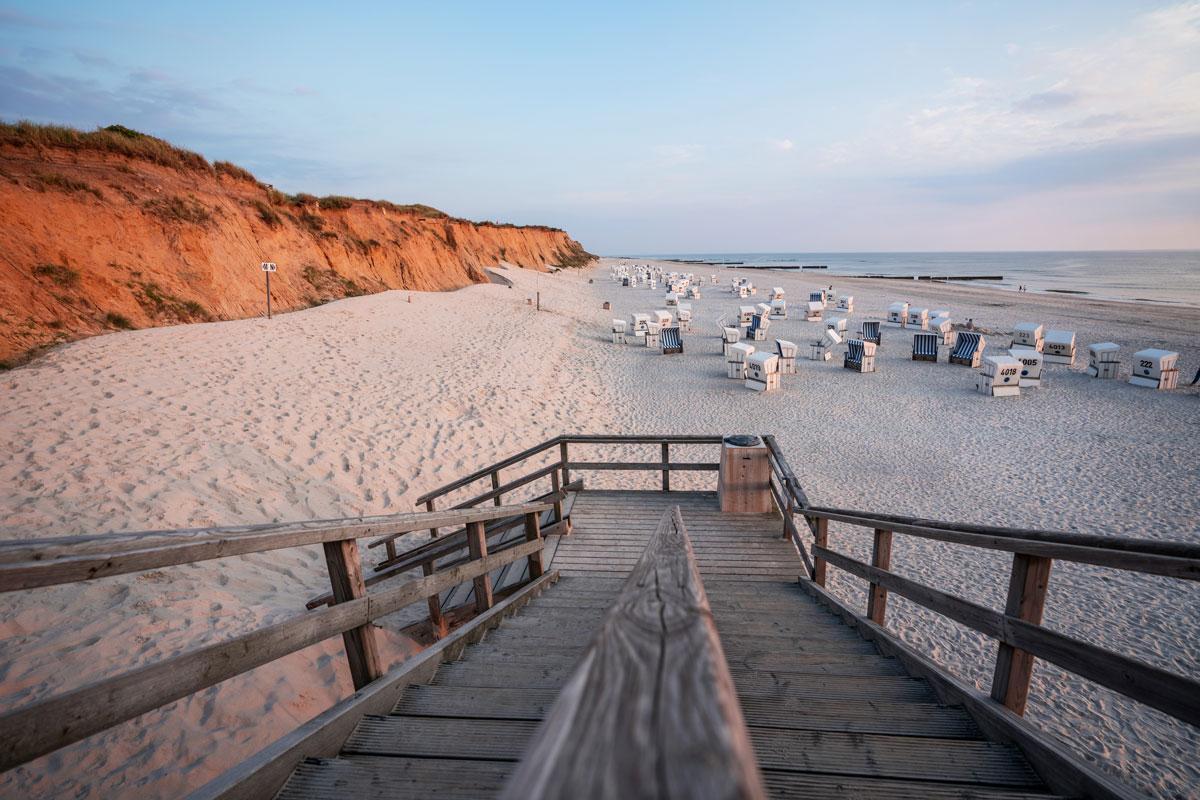Sylt afbeelding: Zonsopgang Rode Klif Kampen