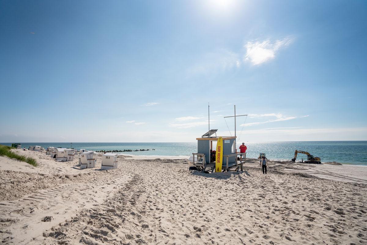 Sylt afbeeldingen Hörnum Weststrand
