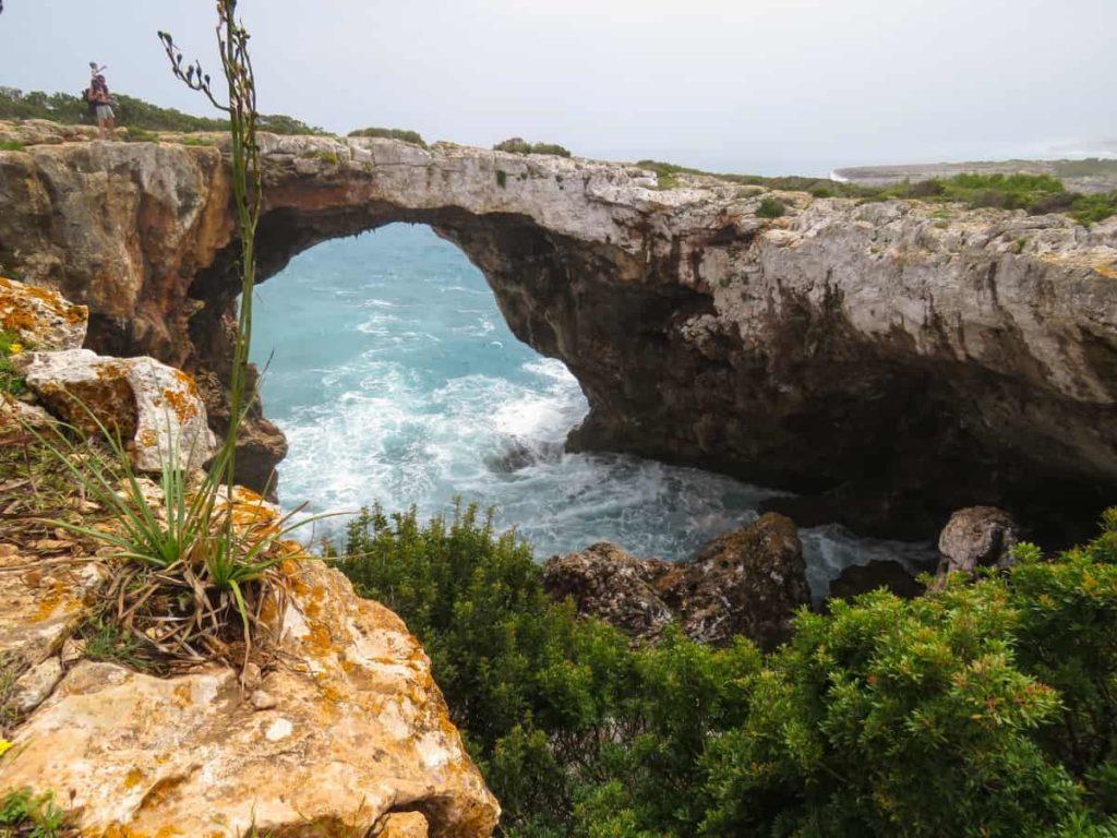 Highlight op de kustwandeling op Mallorca: Cova des Pont