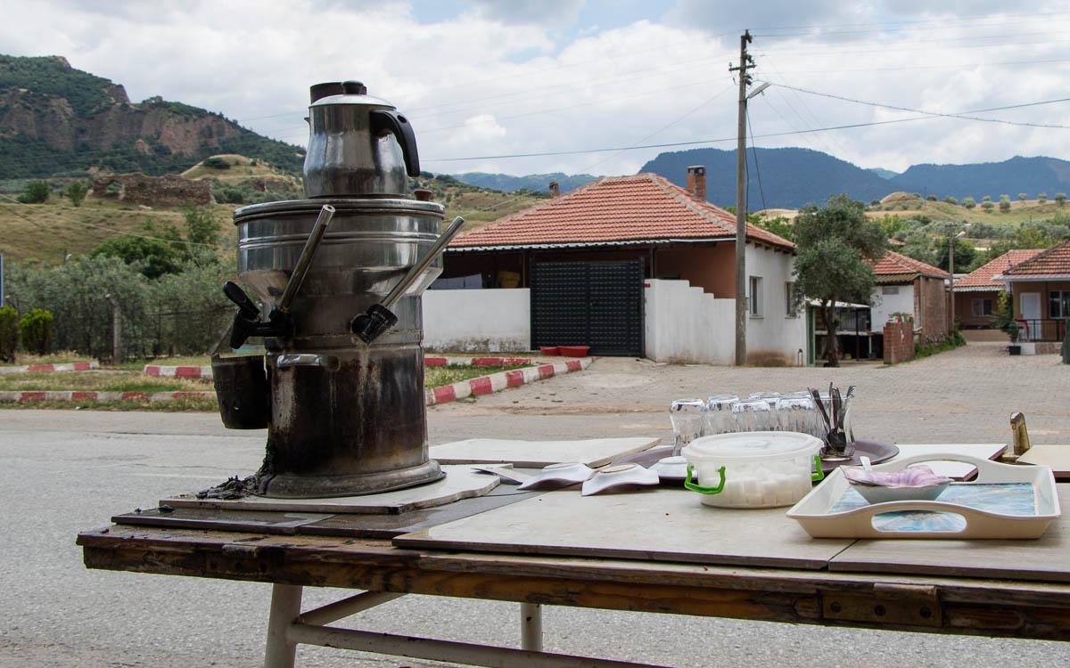 Sardes koffie moerbeien