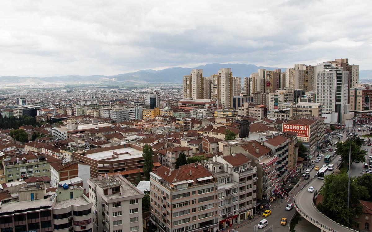 Bursa view city