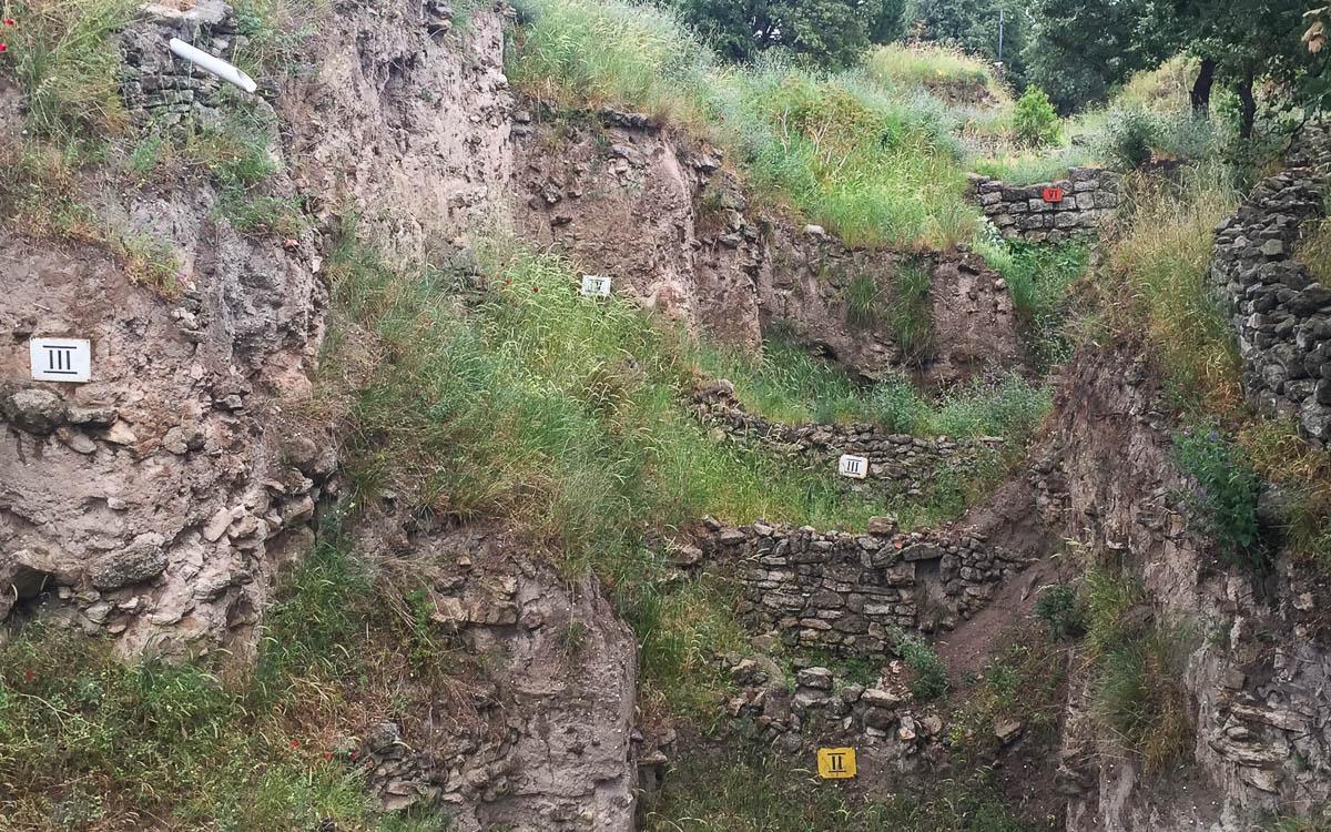 Different layers of Troy