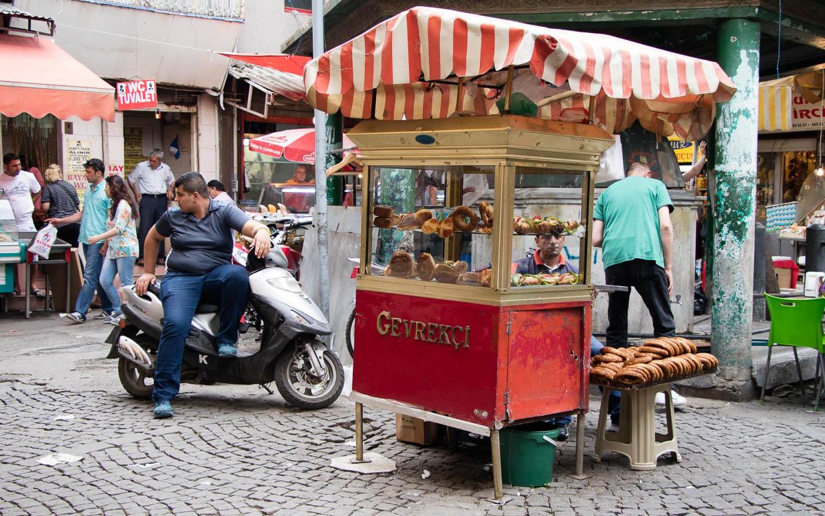 Kemeralti Bazaar Izmir Simit