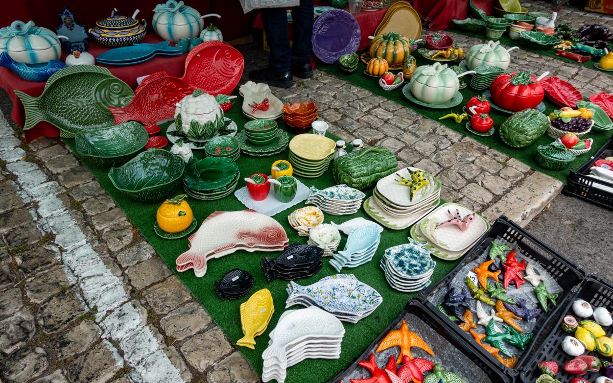 Porcelain from Lisbon is a popular souvenir