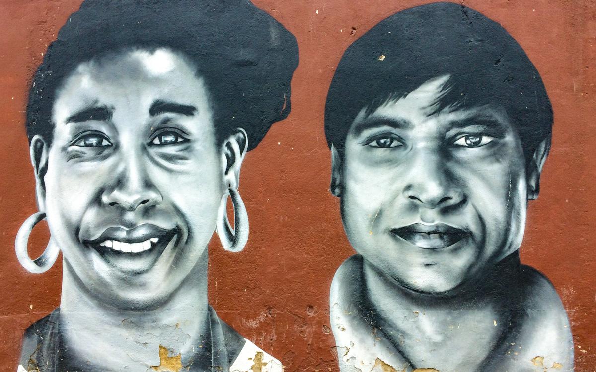 The street art scene is extremely active in Lisbon.