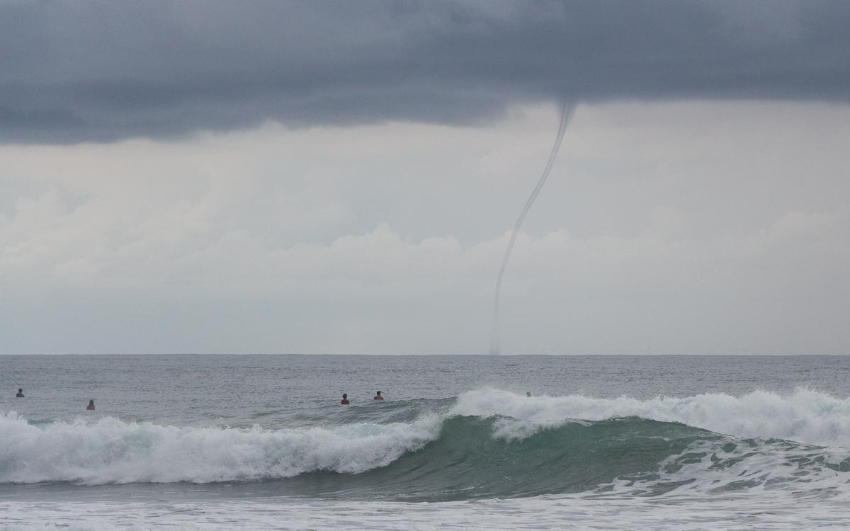 Tornado en Gewitter in Santa Teresa