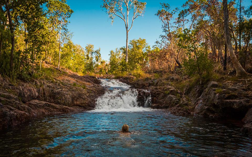 Buley Rockholes parc national de Litchfield Australie