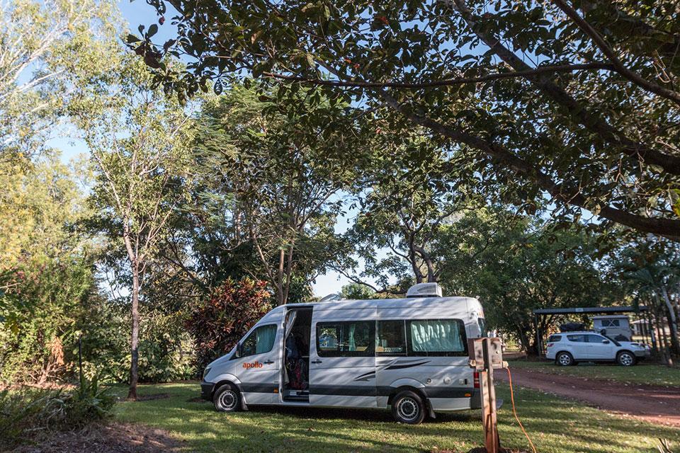 Campervan du Litchfield Tourist Park