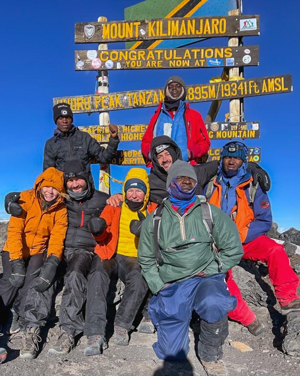 Uhuru Peak Summit Kilimanjaro Tanzania