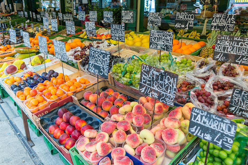 Conseils de Vienne, Naschmarkt