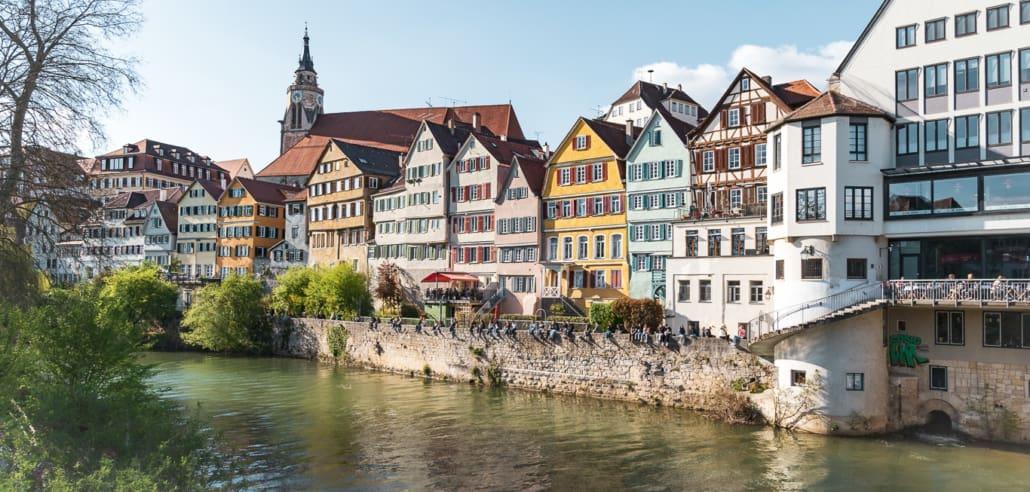Tübingen Attractions Neckar Promenade