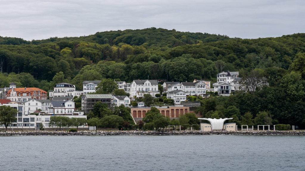 Rügen Sassnitz vue depuis l'eau